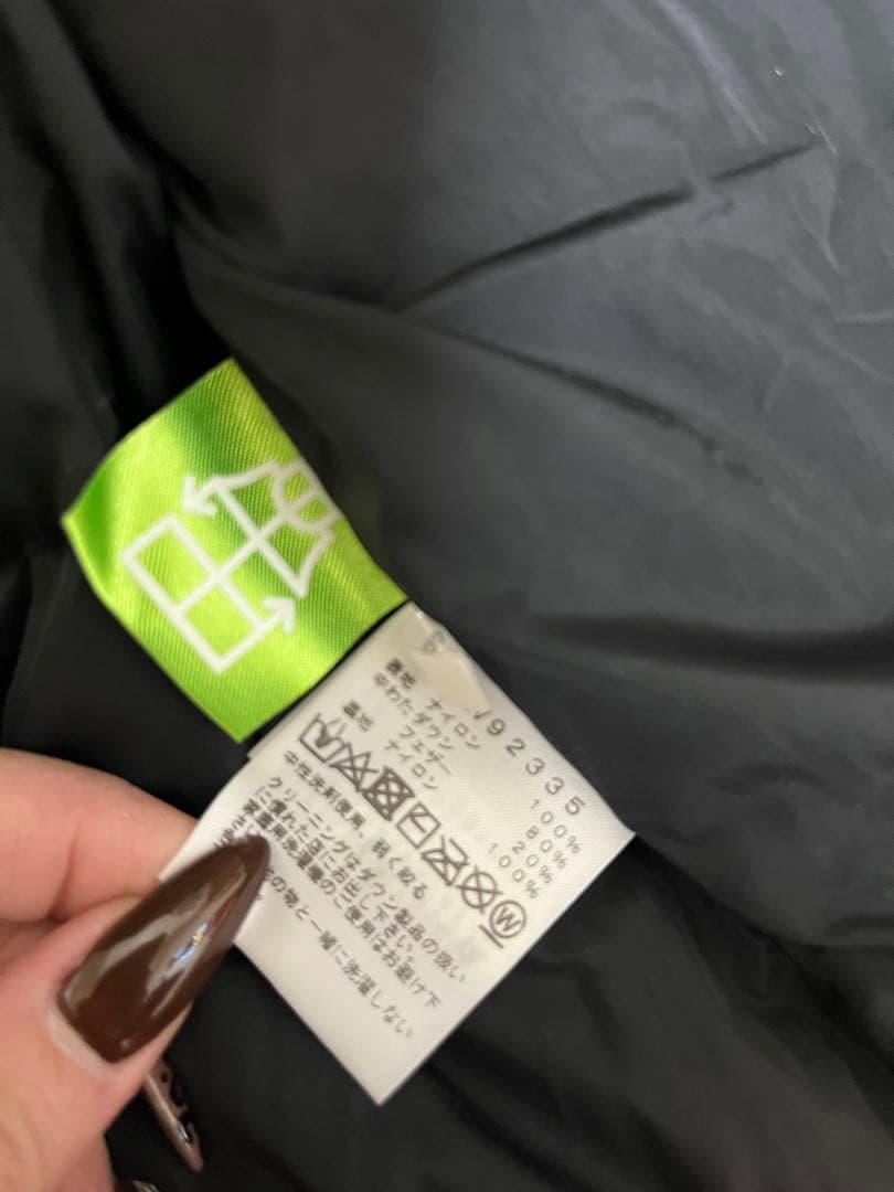 NORTH FACE ダウンジャケット ショートヌプシ