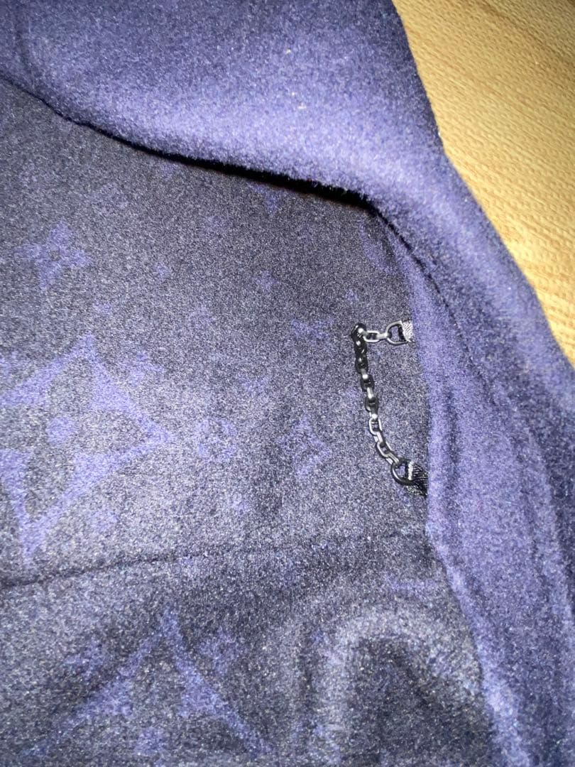 LOUIS VUITTON ルイヴィトン チェスターコート ネイビー