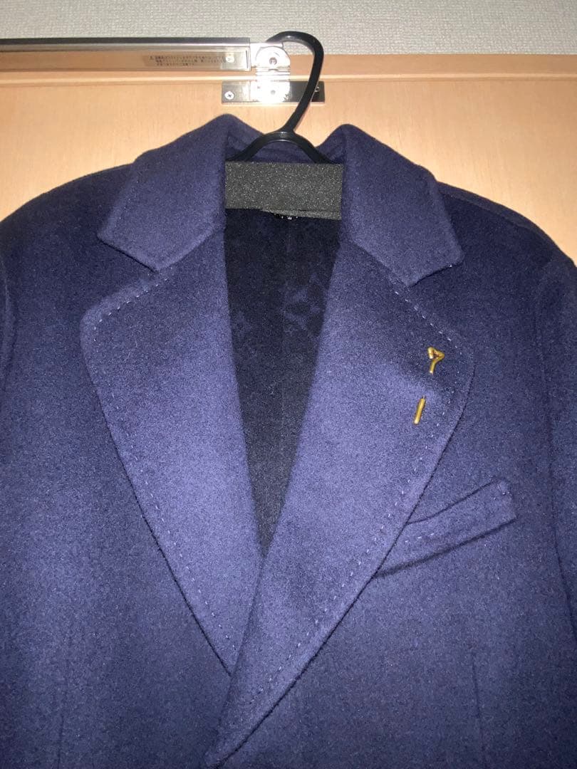 LOUIS VUITTON ルイヴィトン チェスターコート ネイビー