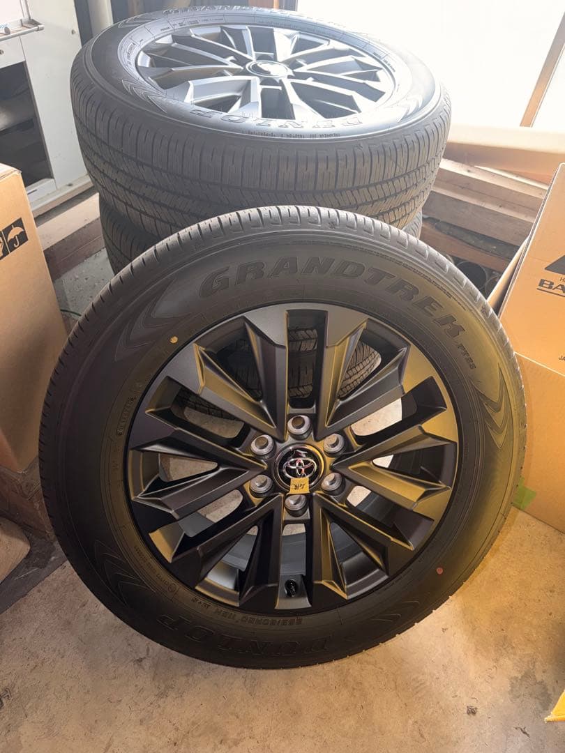 ランクル250zx 新車外し　20インチ　タイヤホイール4本セット