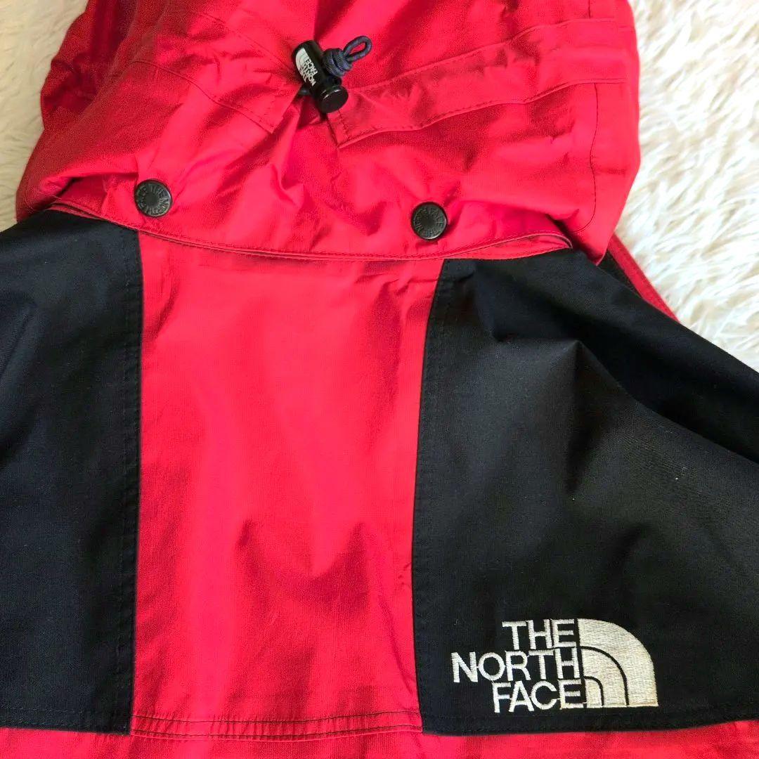 THE NORTH FACE マウンテンパーカー 赤黒 ゴアテックス　L