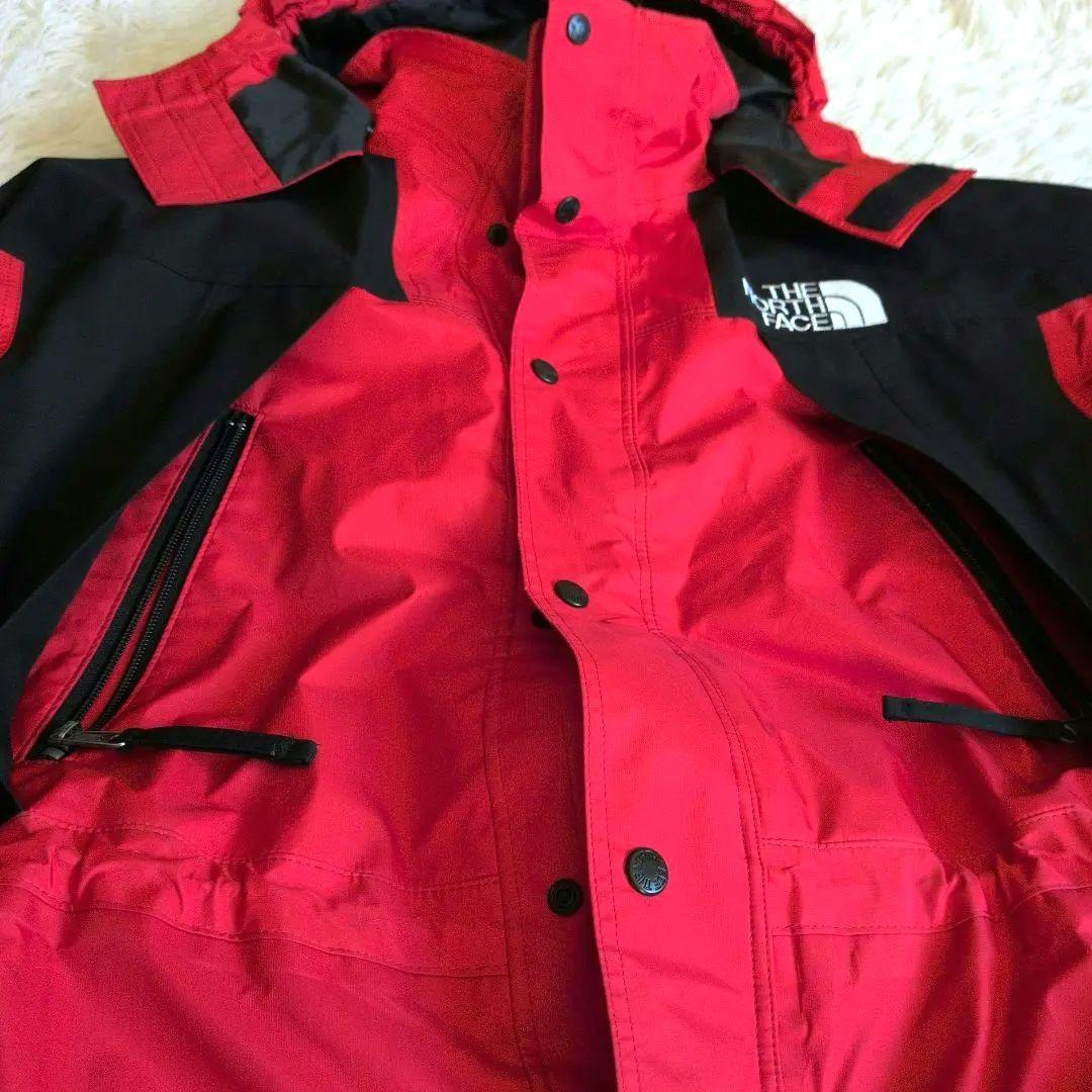 THE NORTH FACE マウンテンパーカー 赤黒 ゴアテックス　L