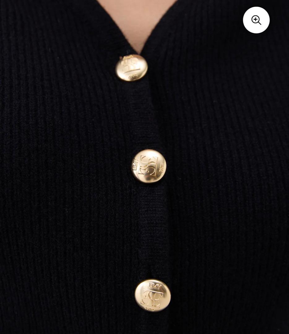 エイミーイストワールHeartneckウールカシミヤカーディガンRED赤　完売品