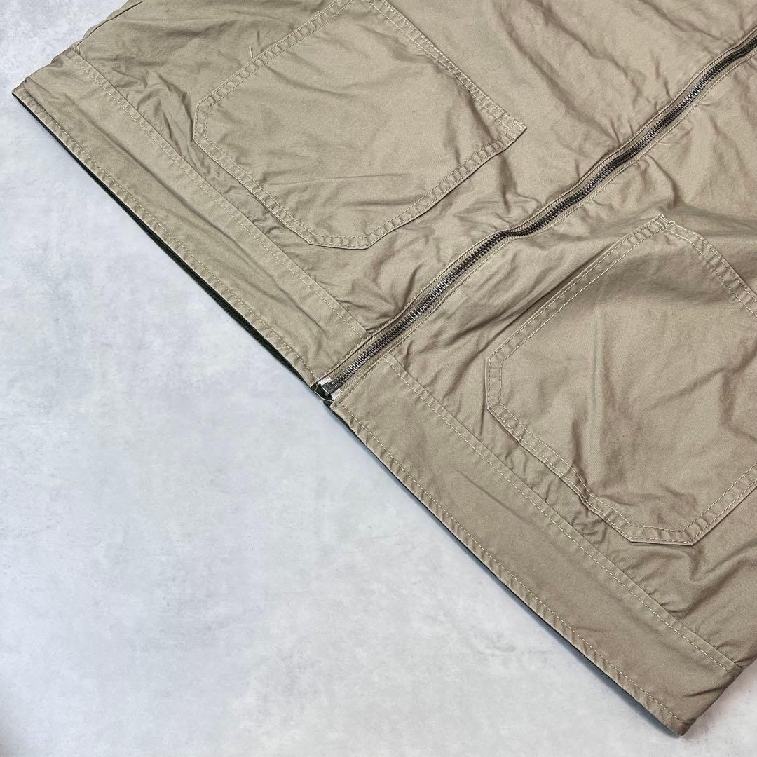 Dickies ヘリンボーン ワークジャケット リバーシブル カーキ ベージュ