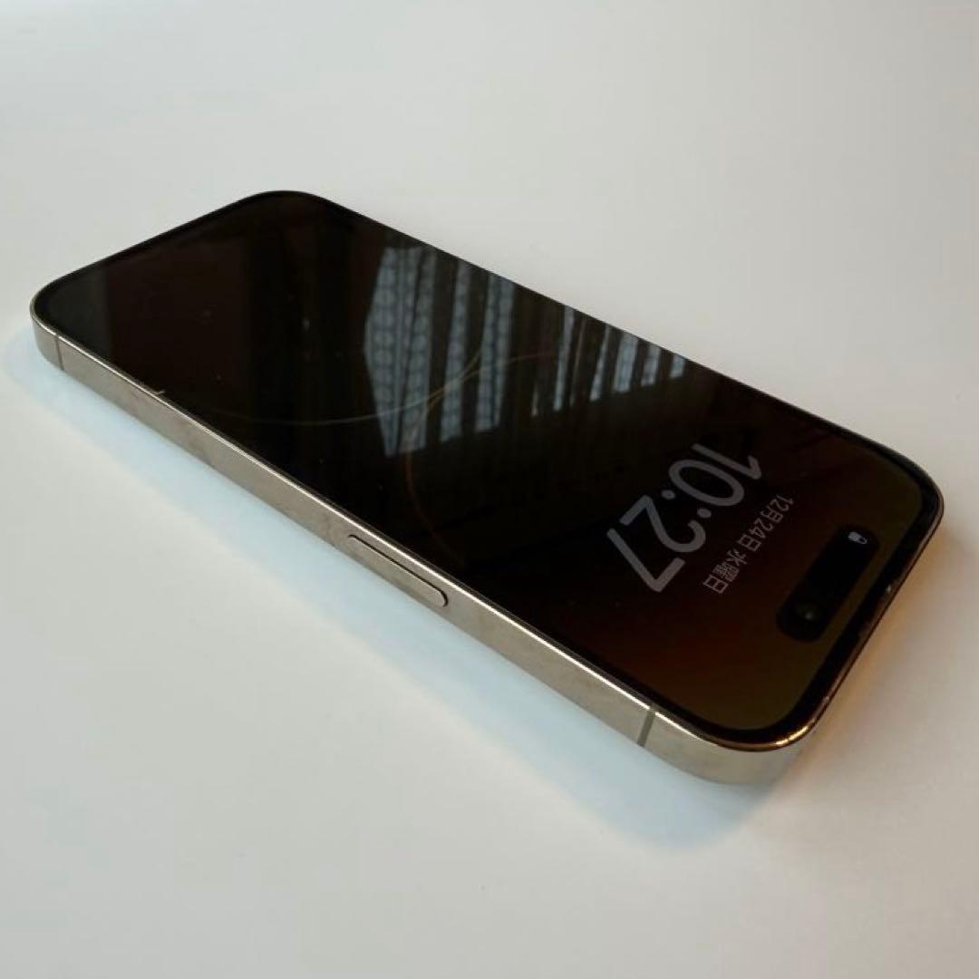 iPhone14 Pro 128GB SIMフリー バッテリー82% ゴールド