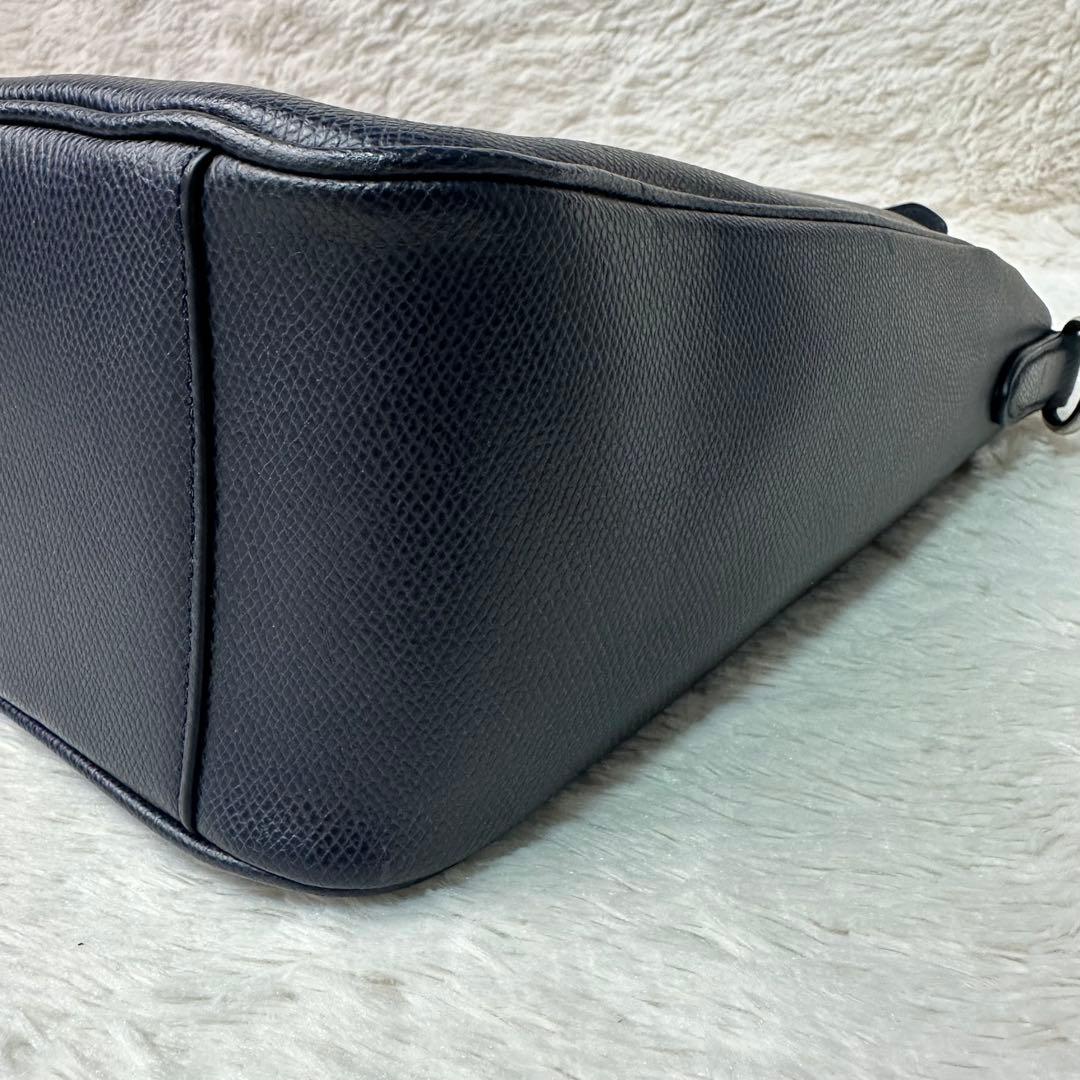 極美品 コーチ ビジネスバッグ メトロポリタン 2way A4PC PVCレザー