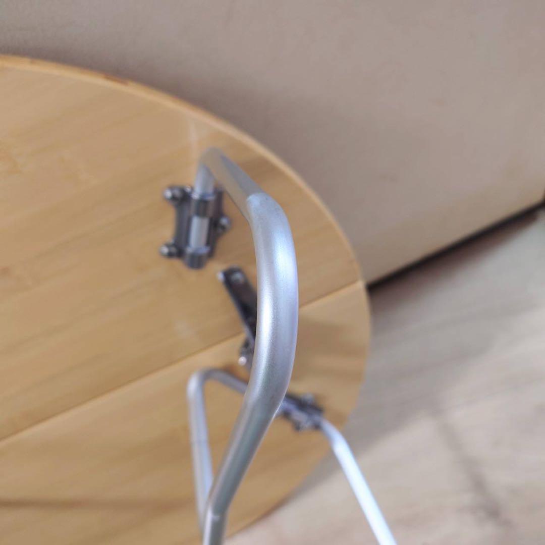  peak ワンアクション　ちゃぶ台　竹　s