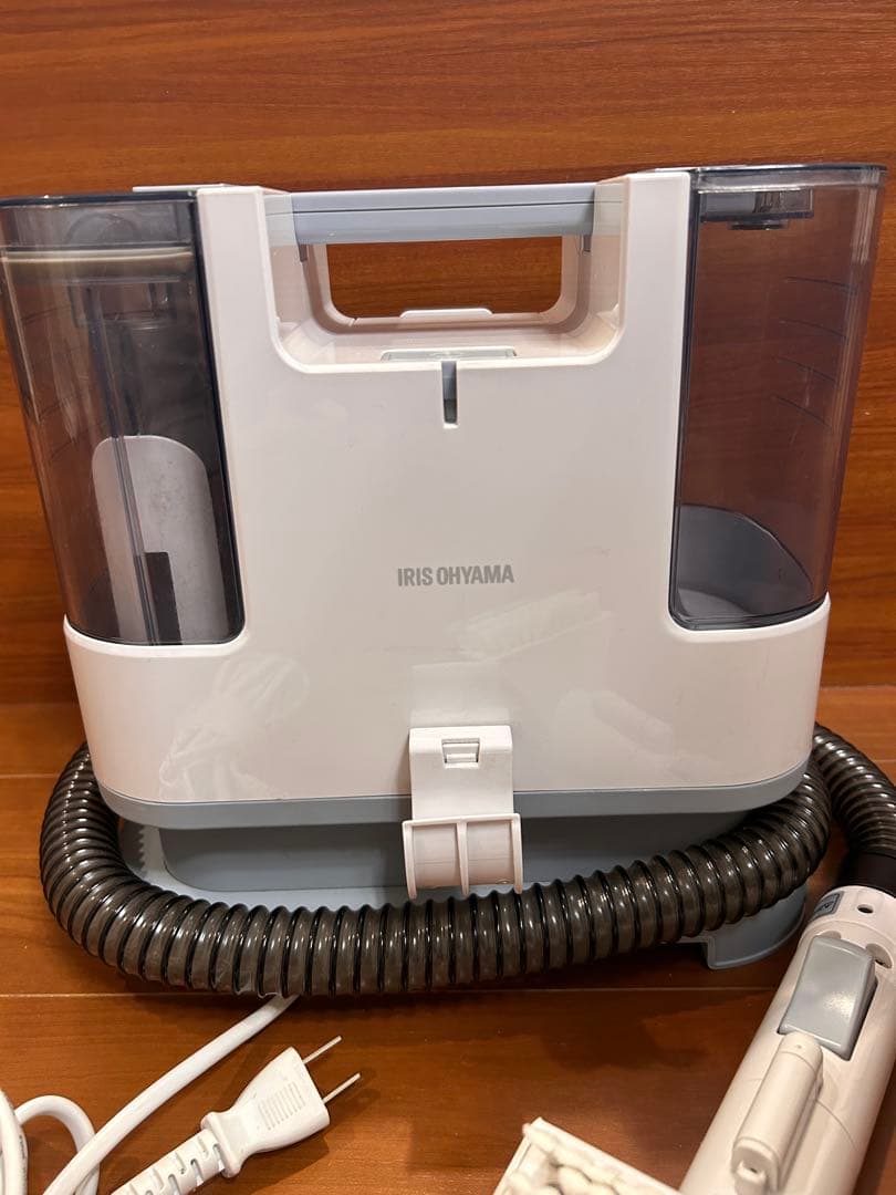 アイリスオーヤマ リンサークリーナー RNS-P10-W 専用洗浄液2本付き