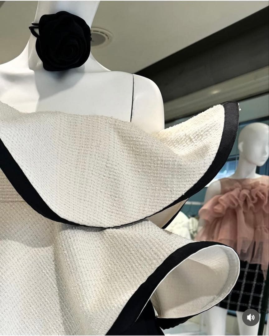 ふ*う様 シェリエ sheller BLOOM tweed tops