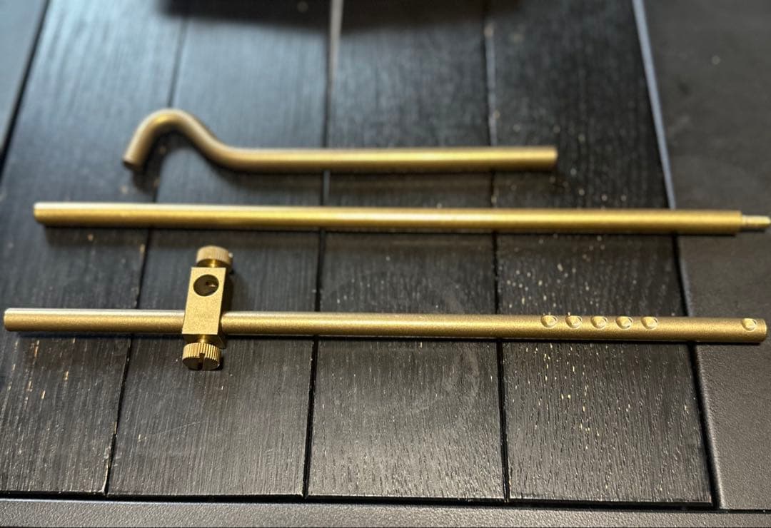 ①Dripper Stand 台座セット ②専用支柱ロング ③専用フック