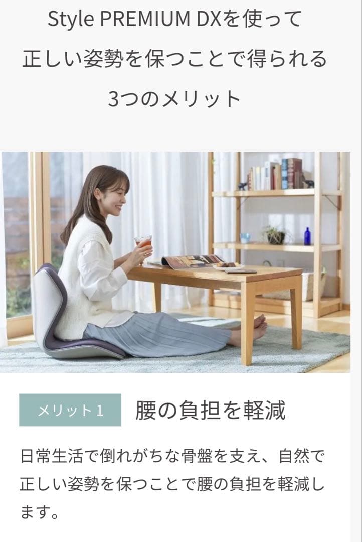 【極美品】MTG STYLE premium DX 姿勢矯正シート 正規品