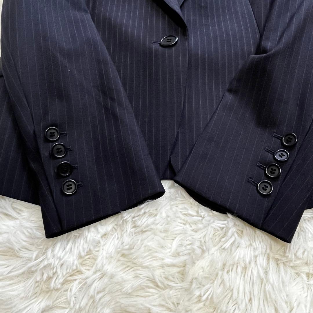 美品✨️セオリー パンツスーツ セットアップ ストライプ サイズ2 M