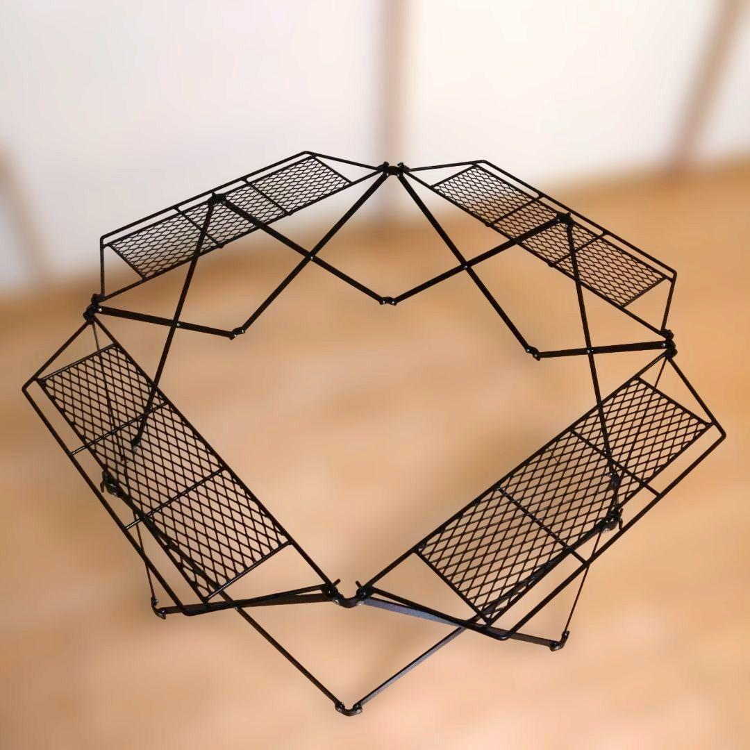 ネイチャートーンズ オクタゴンファイヤーテーブル オプションテーブル付き