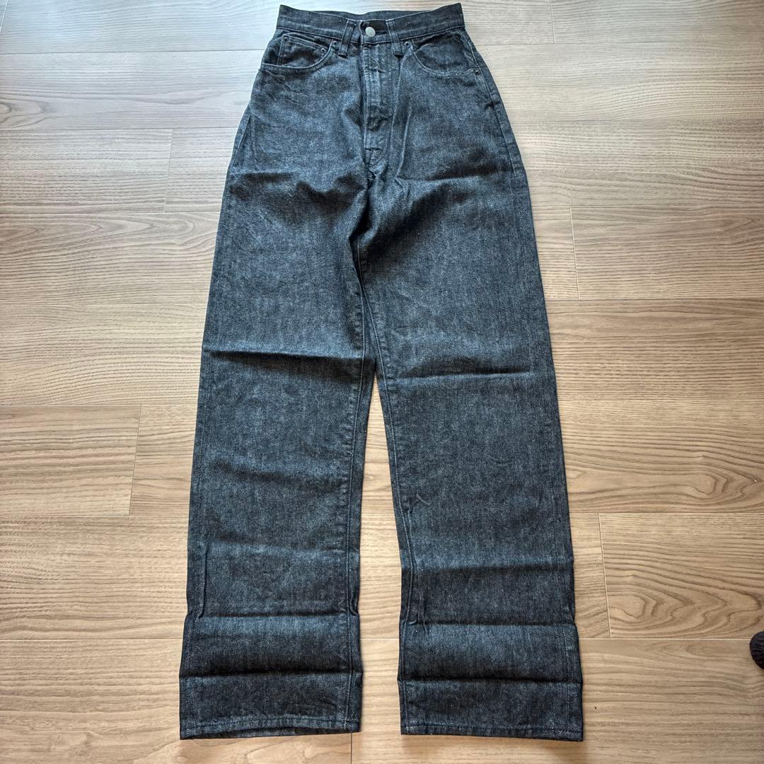 【最終値下げ】ANATOMICA ダークグレー デニム サイズ24 マリリン1