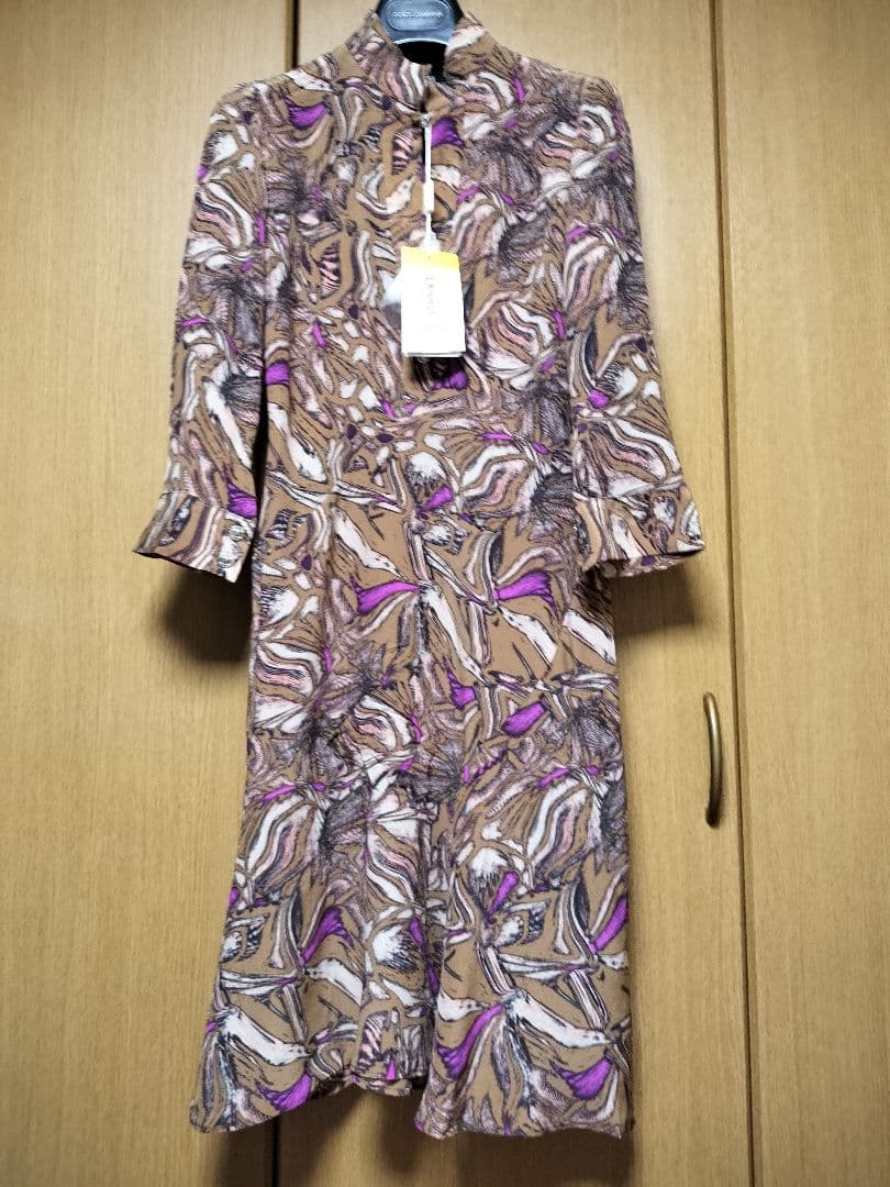 VERSACE JEANS COUTUREシルク ワンピース 24/38