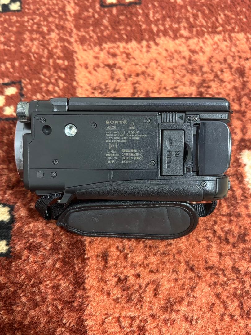 Sony HDR-CX550 ビデオカメラ本体