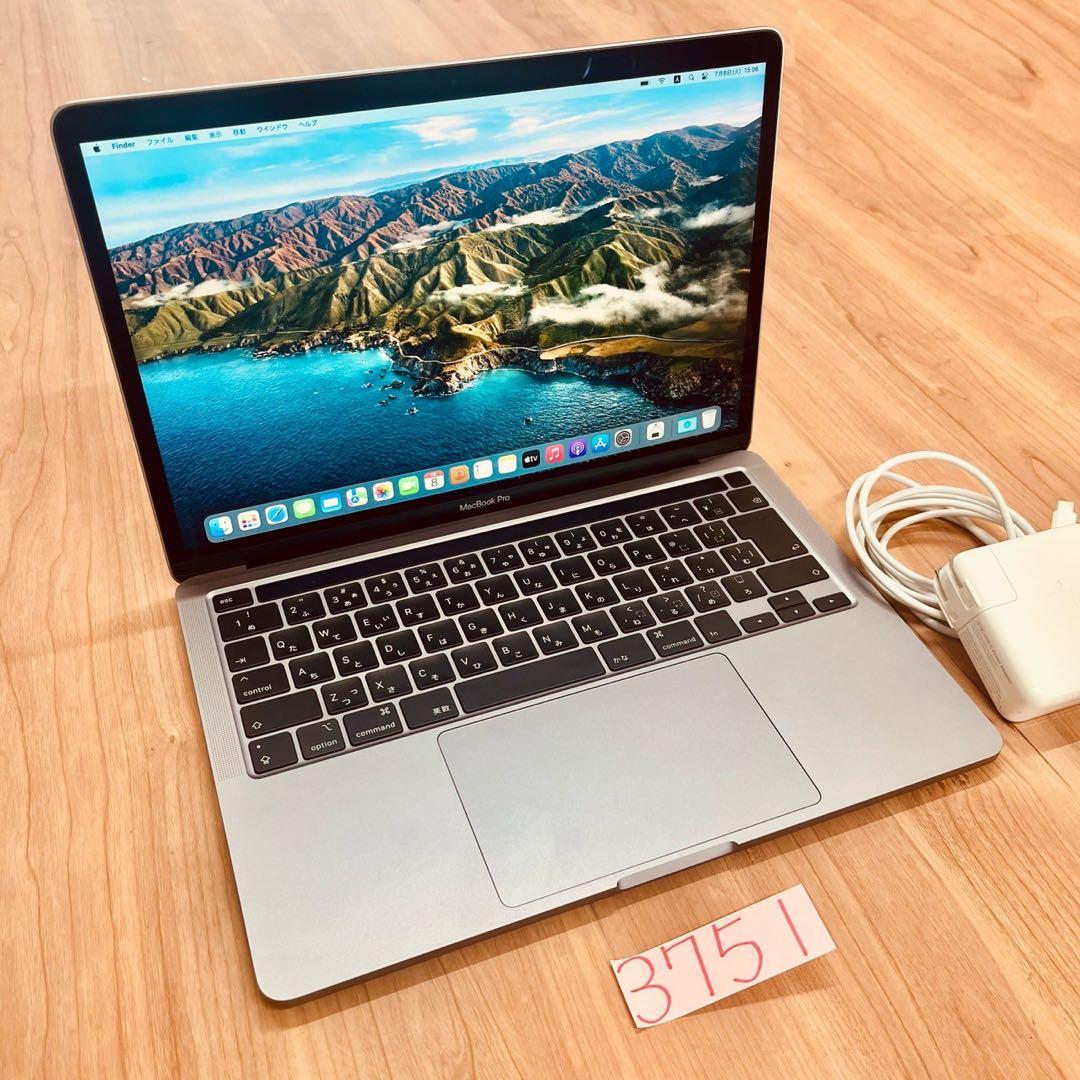 MacBook pro 13インチ 2020 メモリ16GB SSD512GB