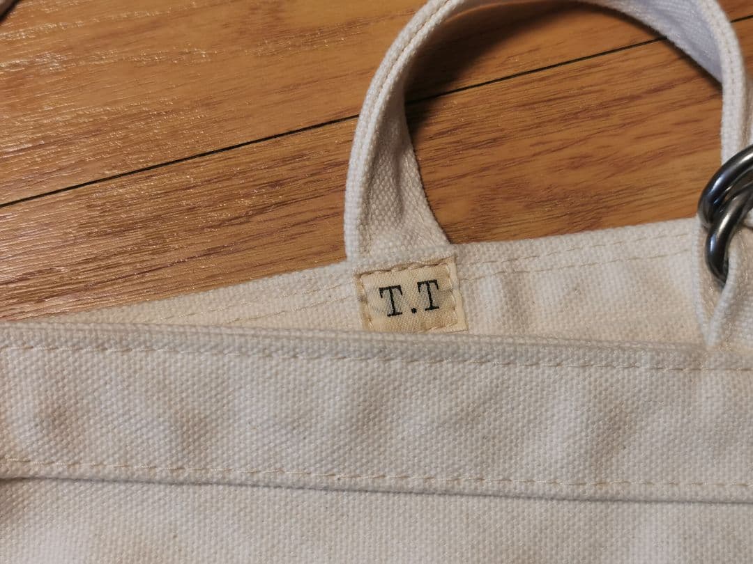 バッグ T.T. NEWS BOY BAG small Ivory
