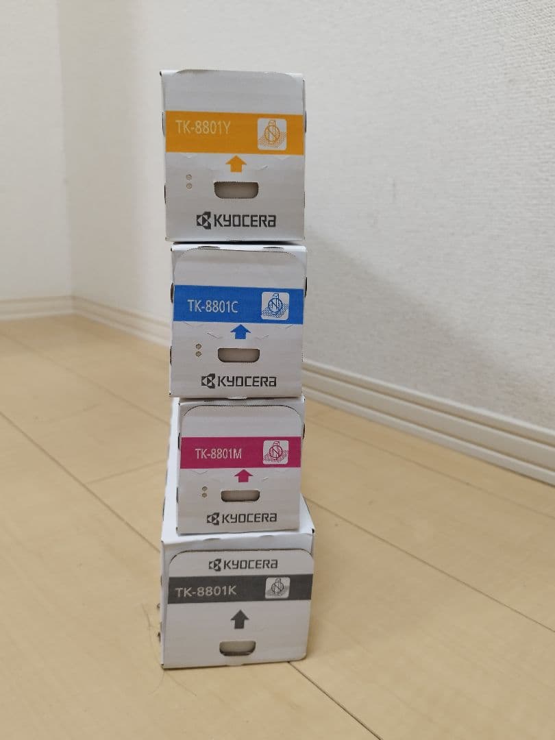 No1【新品未開封】TK-8801 京セラ 純正トナー YMCK