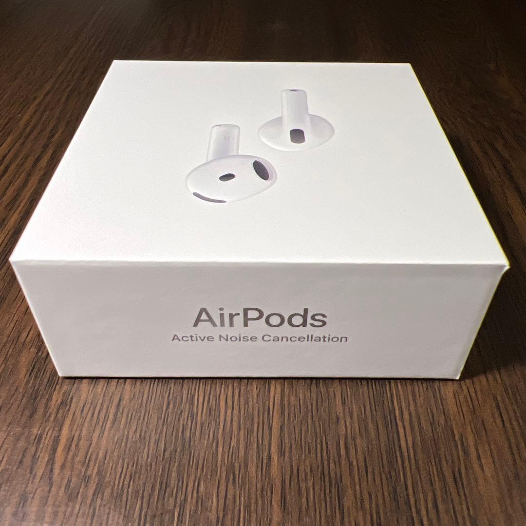 【純正/新品未開封】AirPods 4アクティブノイズキャンセリング搭載