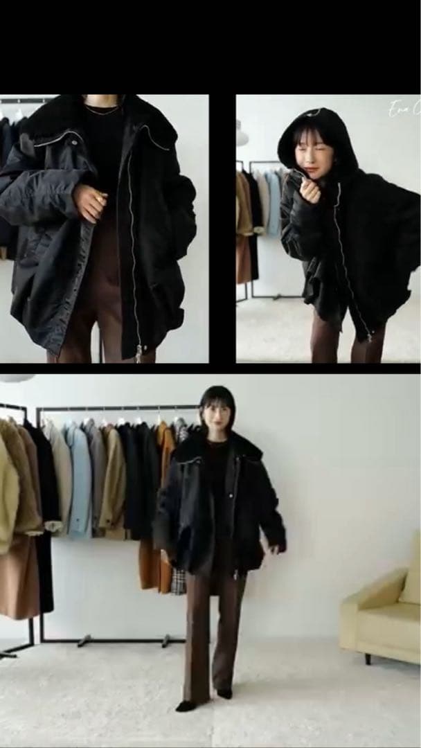 BALLOON DESIGN HOODED N3B クラネ　CLANE ダウン