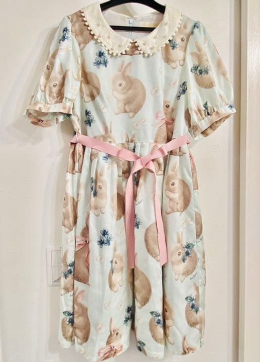 レア Leur Getter ルルゲッタ うさぎワンピース ミント