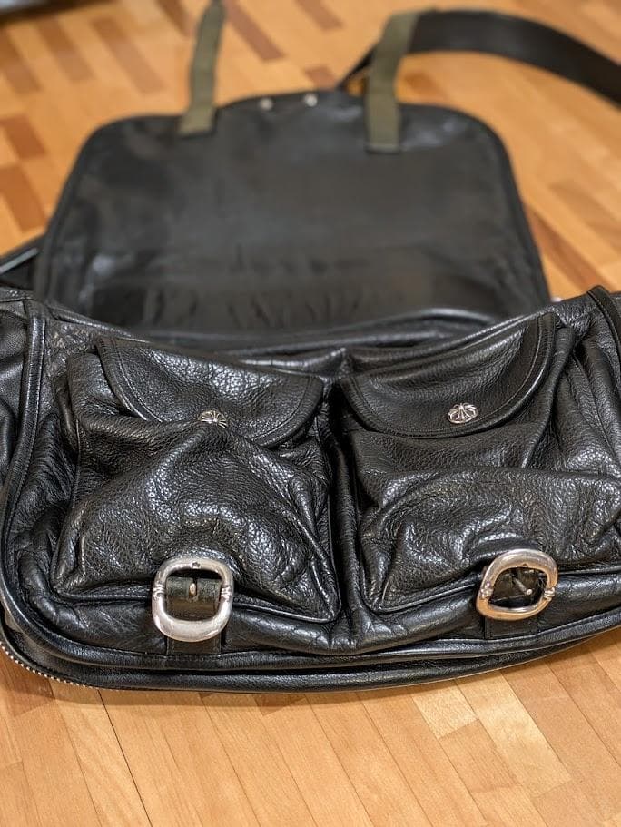 【名作/RINKAN購入】クロムハーツ JJ DEAN ラージ ショルダーバッグ