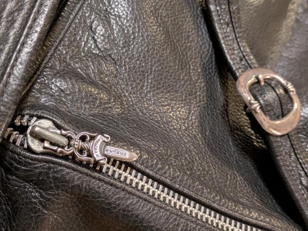 【名作/RINKAN購入】クロムハーツ JJ DEAN ラージ ショルダーバッグ