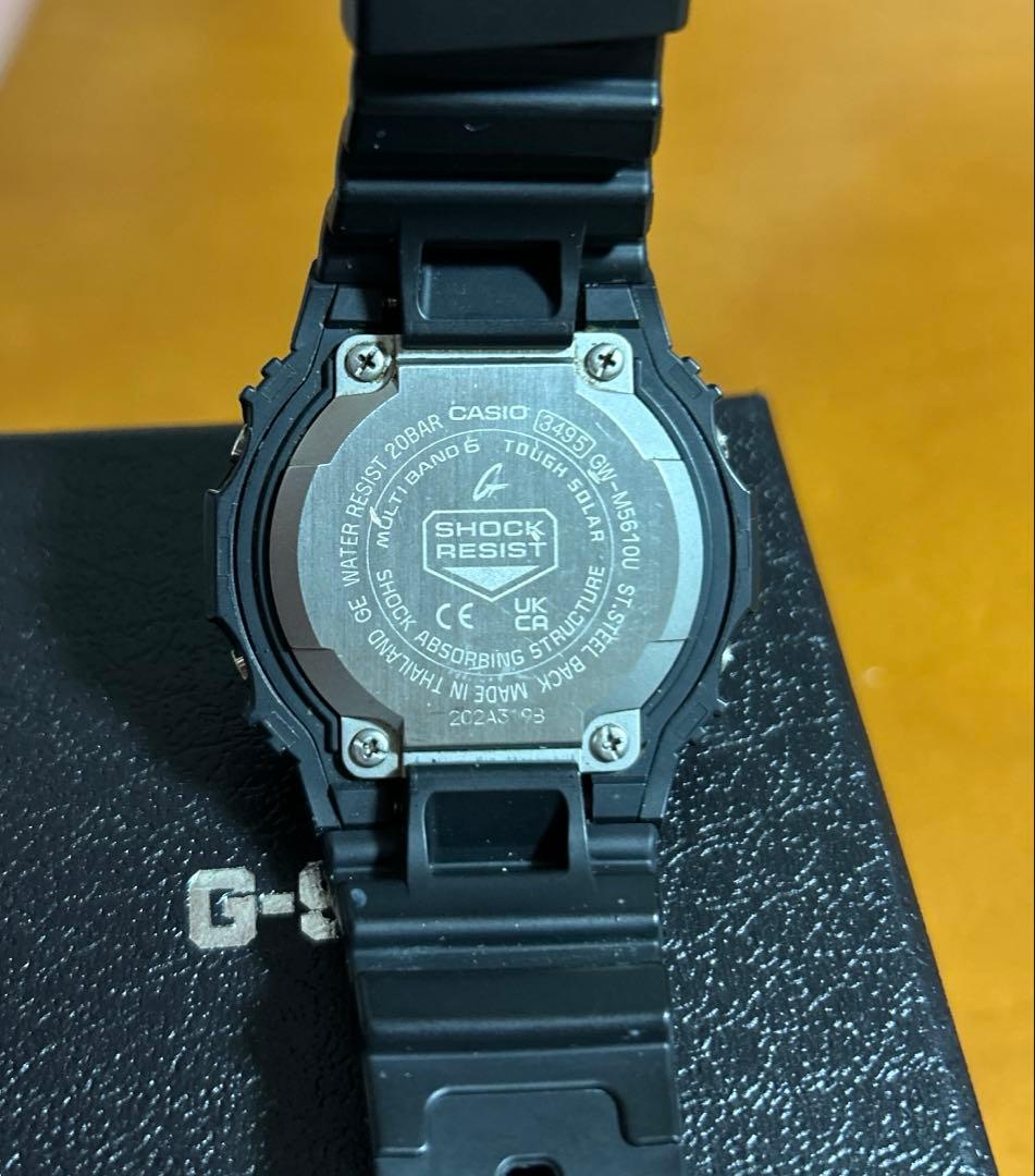 カシオ　G-SHOCK GショックGW-M5610U-1BJF 5600ブラック