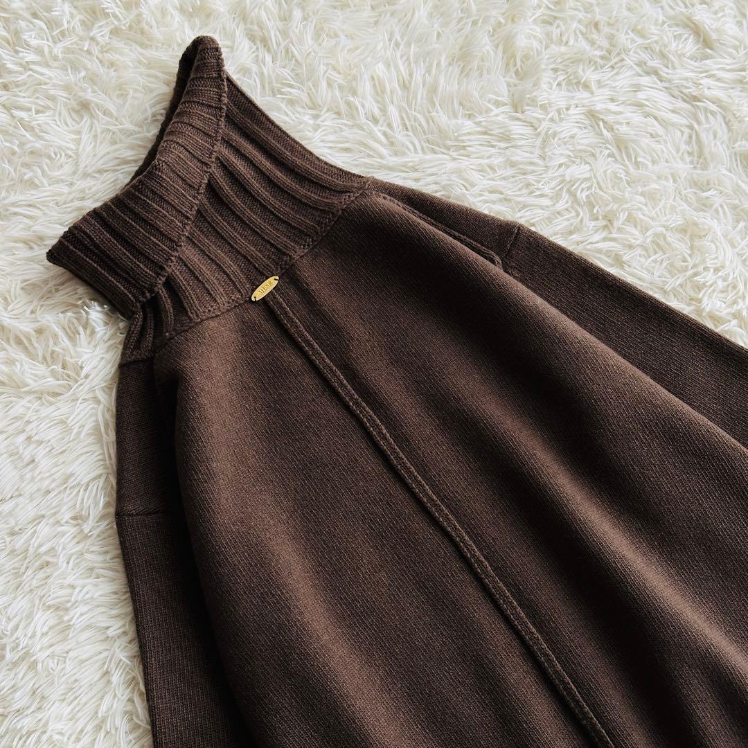 【未使用級✨】Deuxieme Classe JADEタートルニット ブラウン