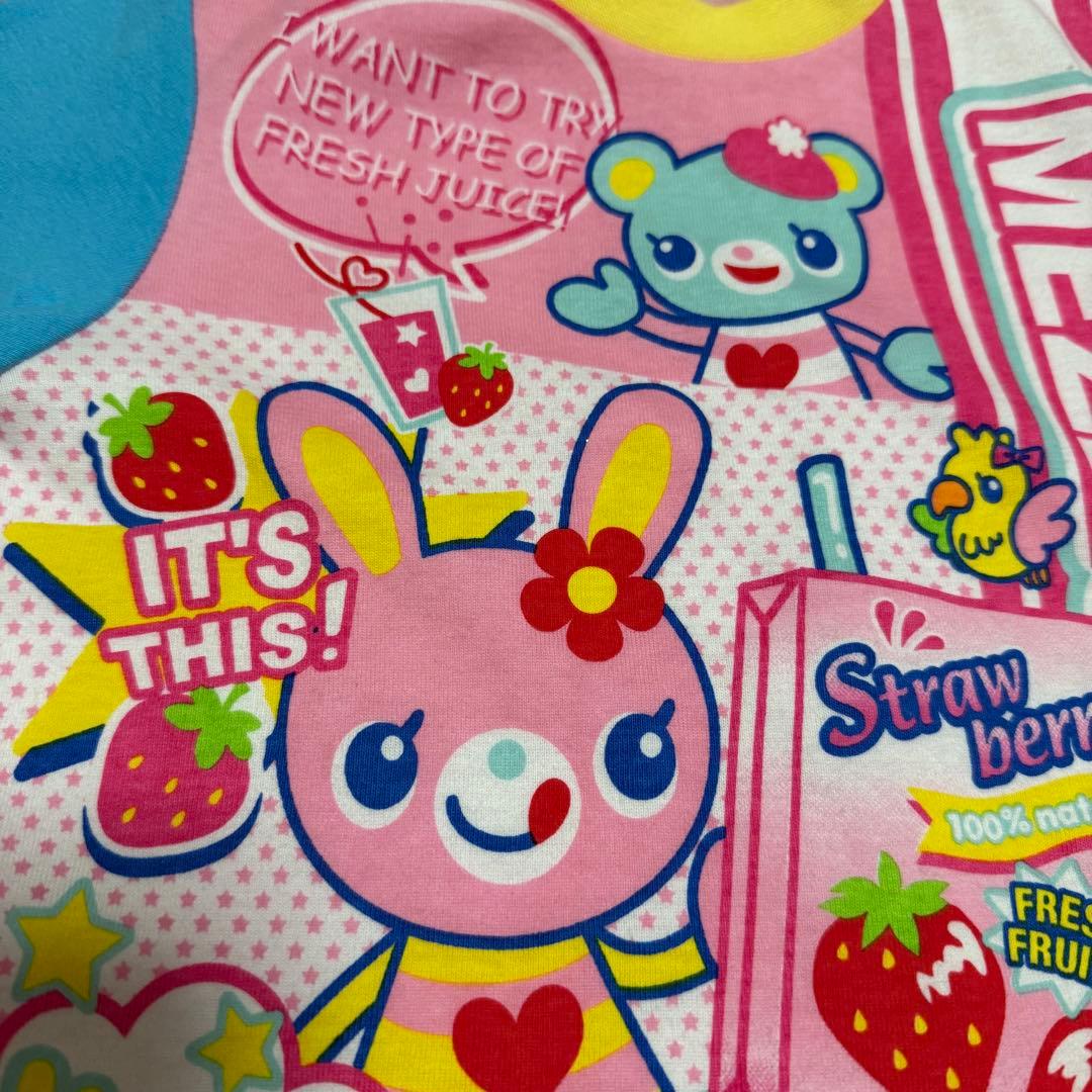 MEZZO PIANO 平成レトロ　ミミちゃん　ポポちゃん　Tシャツ 120