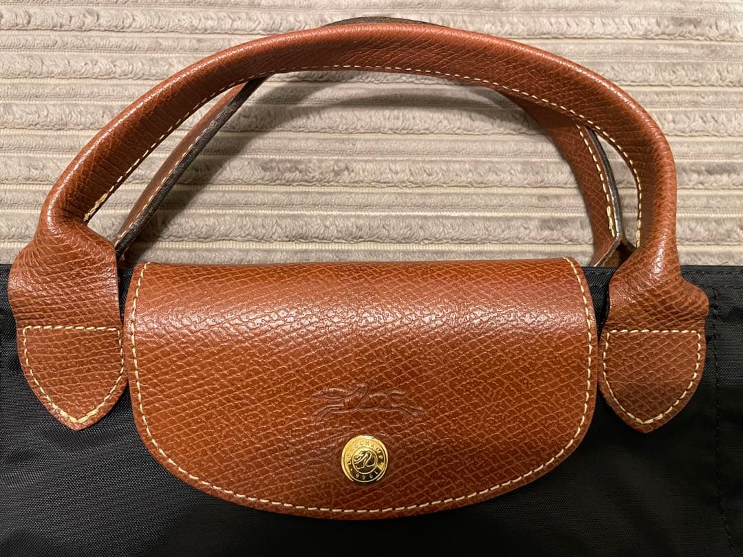 LONGCHAMP ロンシャン ル プリアージュ トラベルバッグ ブラック Ｌ