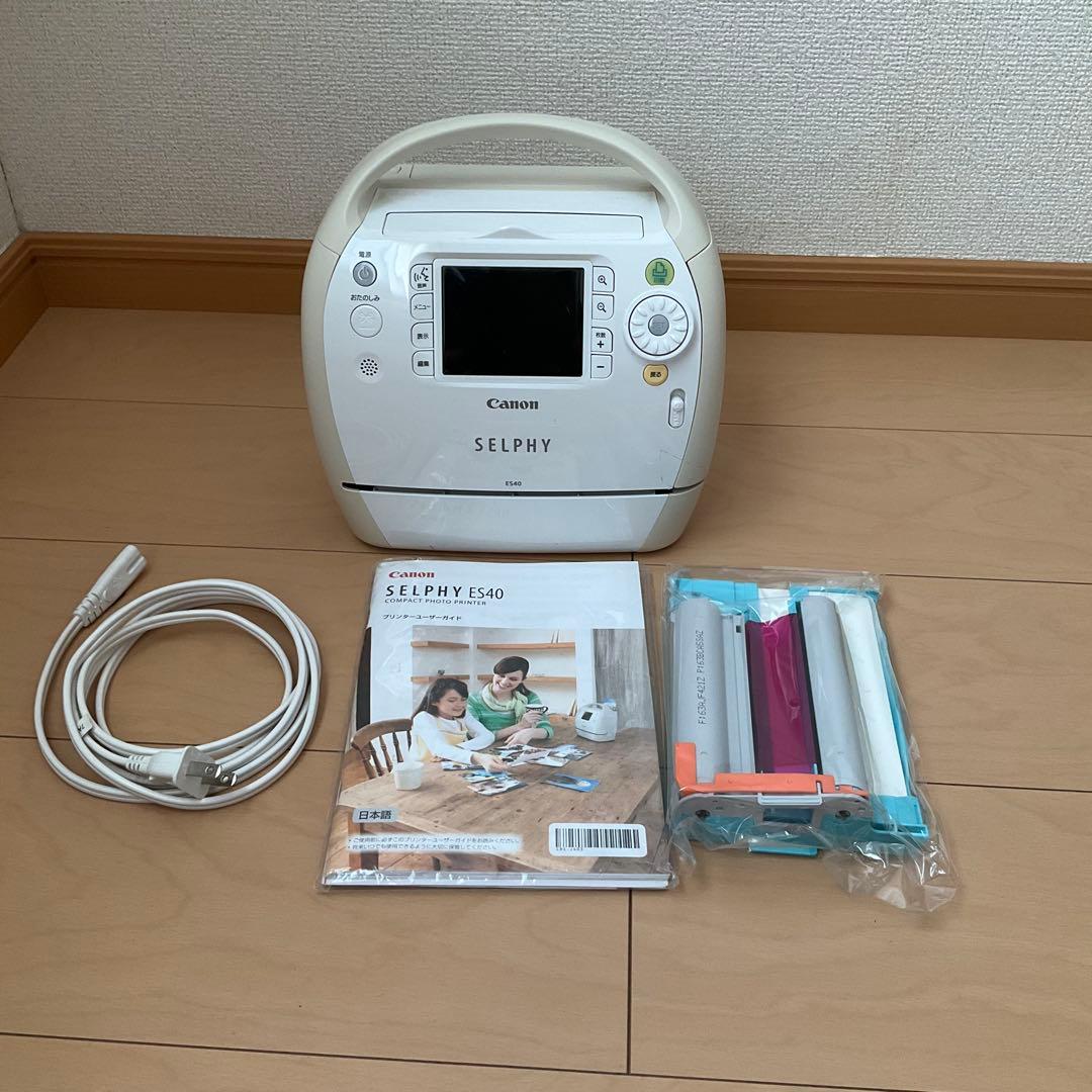 Canon SELPHY ES40 コンパクトフォトプリンター