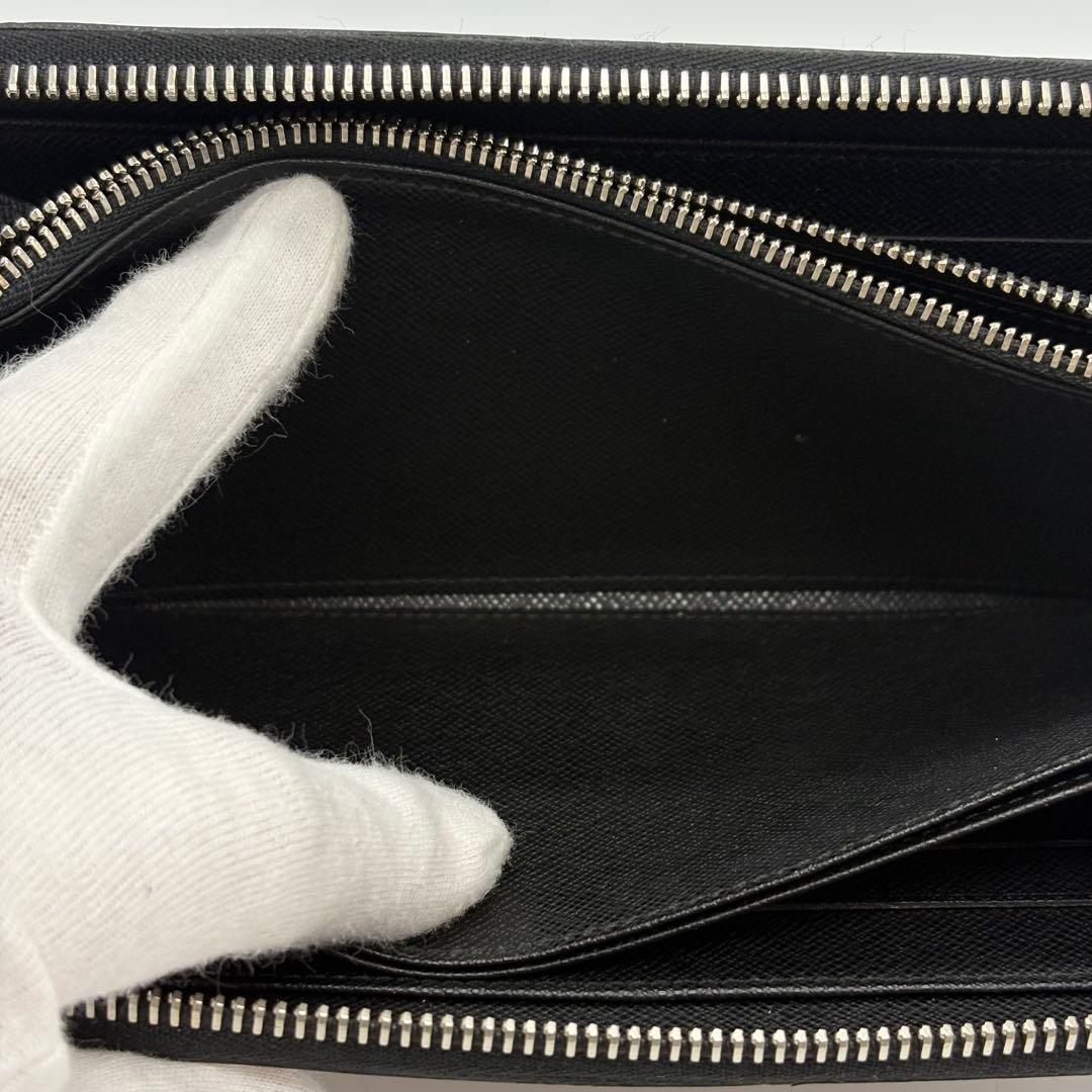 LOUIS VUITTON ヴィトン　エピ　ジッピー　ブラック　ノワール　長財布