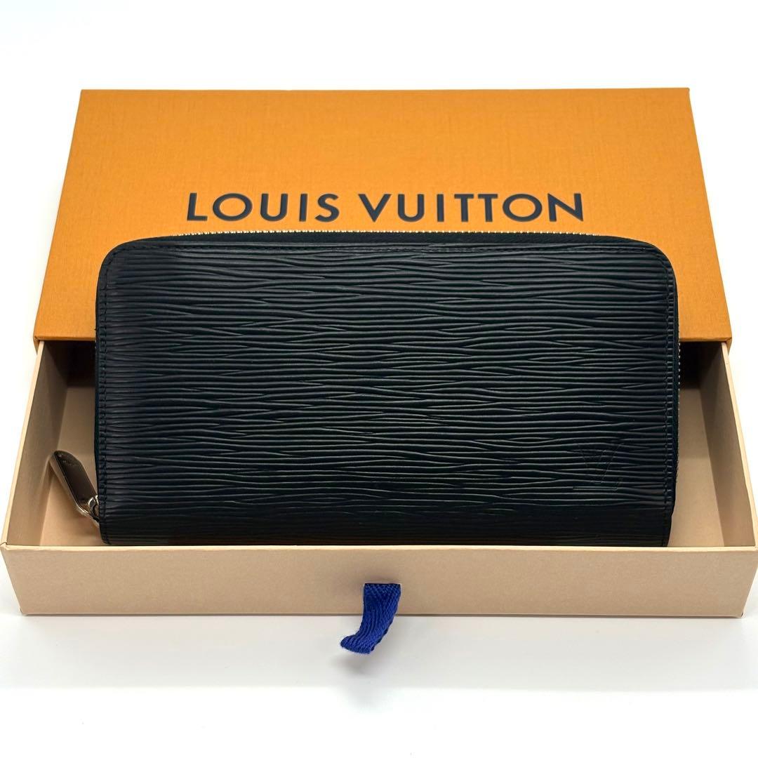 LOUIS VUITTON ヴィトン　エピ　ジッピー　ブラック　ノワール　長財布