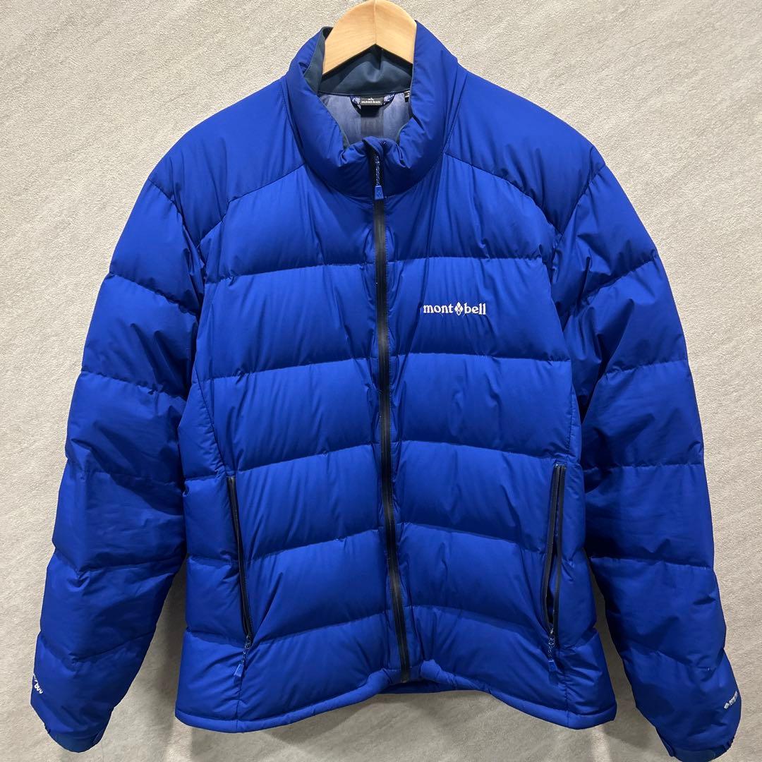 mont-bell ダウンジャケット XL 青