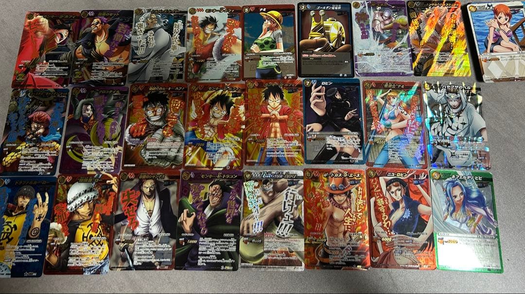 旧ワンピース カードセット まとめ売り