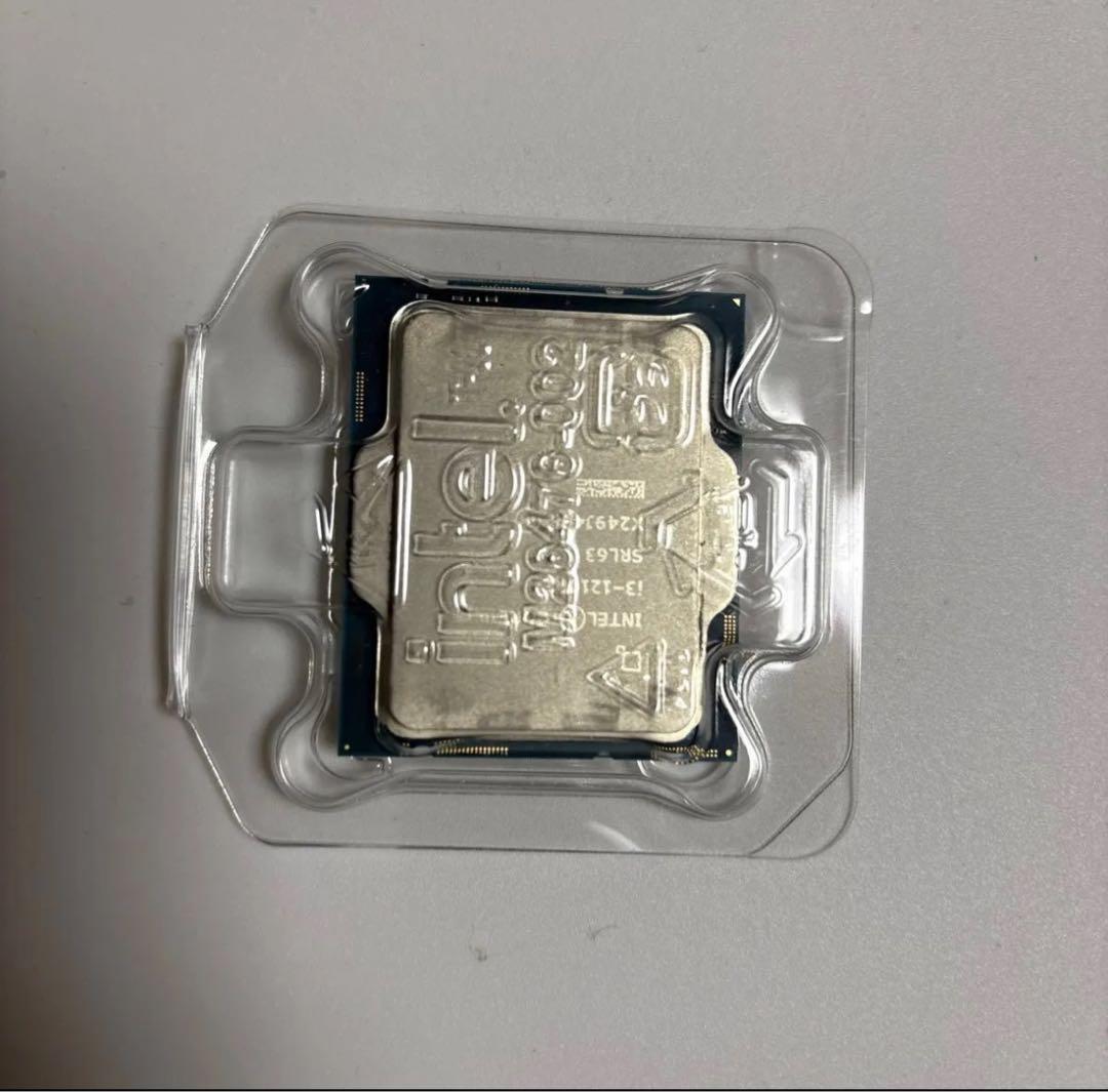 Intel Core i3-12100F CPU 第12世代　動作確認済み
