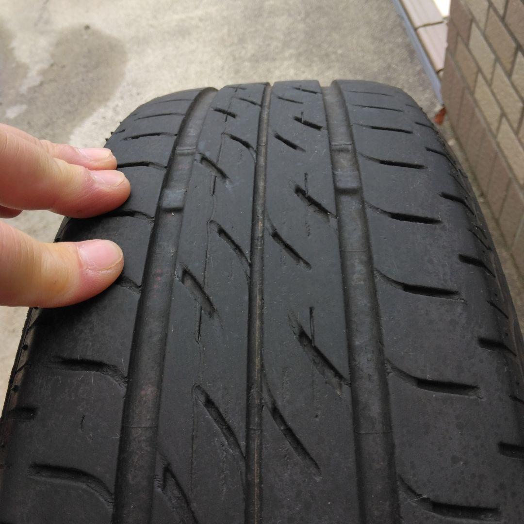 15インチ 5j　45エスホールドブラック スポーク ホイールセット