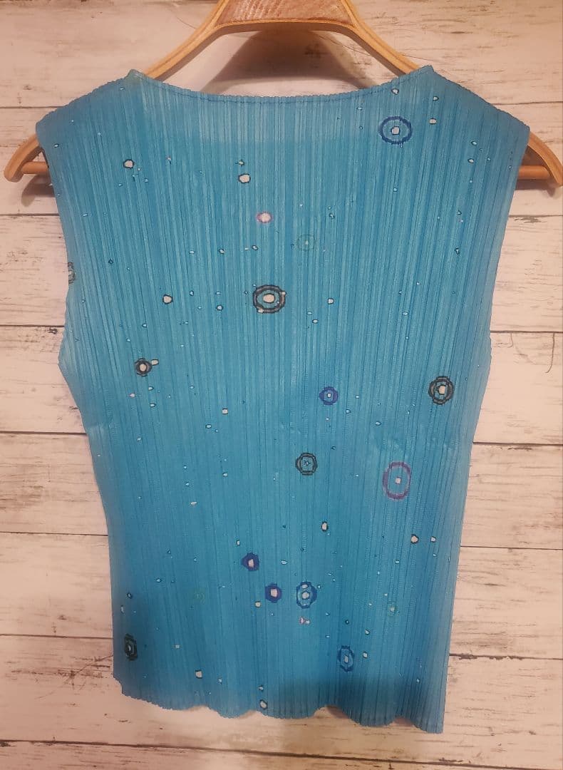 ISSEY MIYAKE プリーツプリーズ トップス 横尾忠則