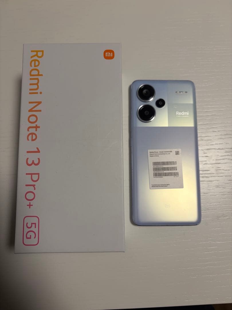 Xiaomi Redmi Note 13 Pro+ 5G ガラスフィルム付き