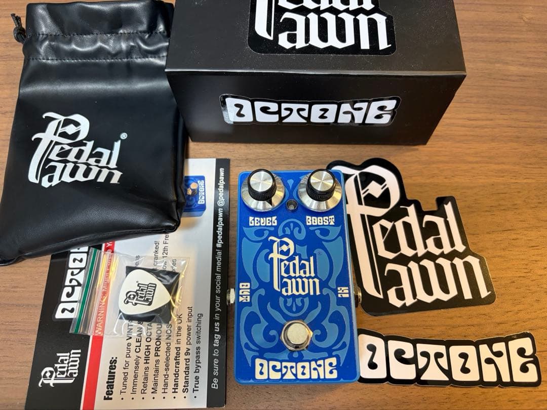 ギター Pedal pawn octone