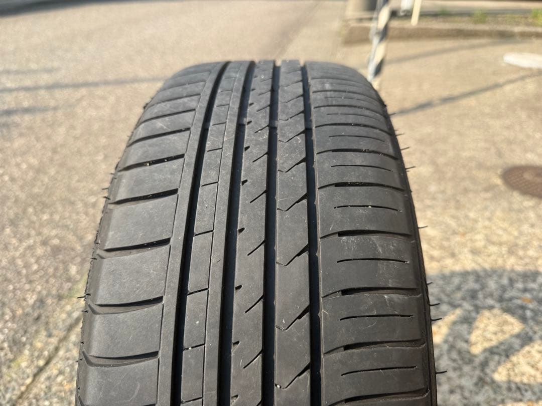 シエンタ　195/45r17グレー 5スポーク　サマータイヤホイールセット