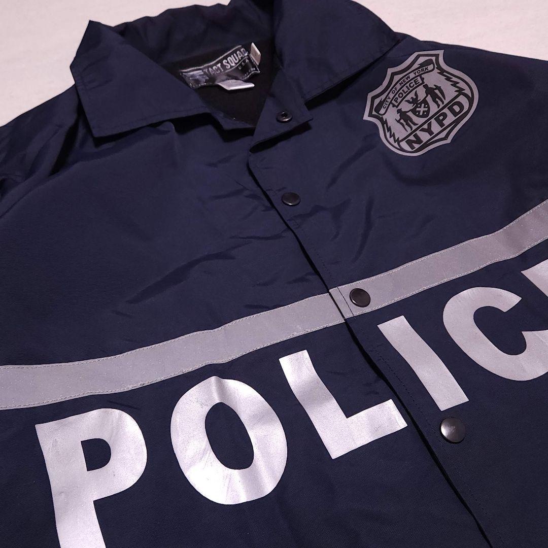 USA NYPD POLICE 実物 ニューヨーク市警 冬用レイドジャケット