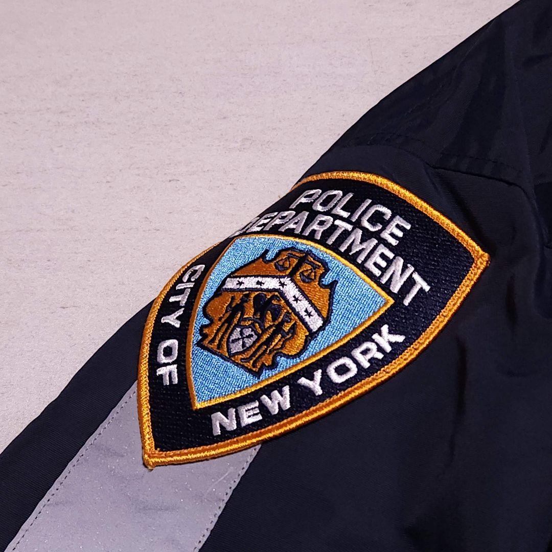 USA NYPD POLICE 実物 ニューヨーク市警 冬用レイドジャケット
