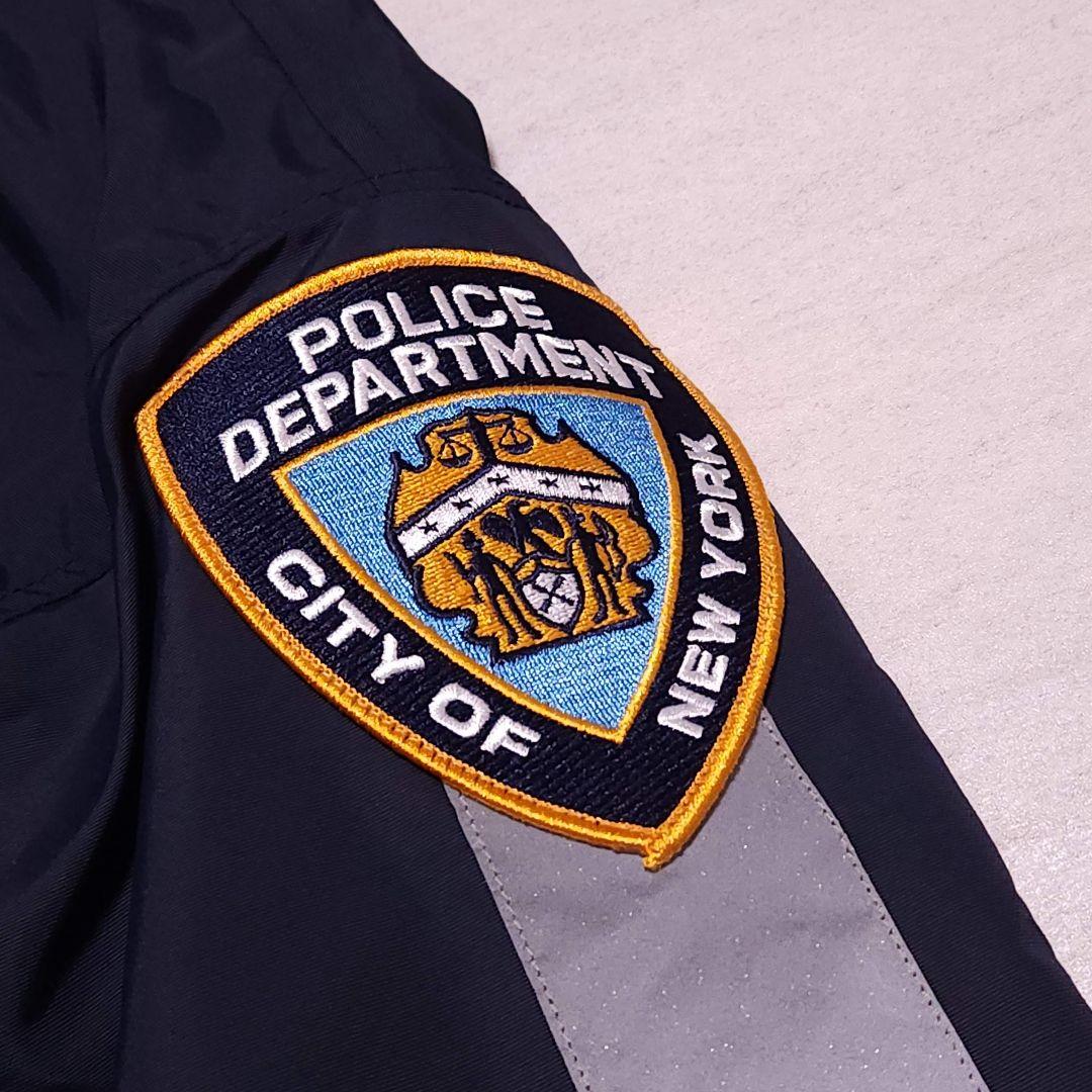 USA NYPD POLICE 実物 ニューヨーク市警 冬用レイドジャケット