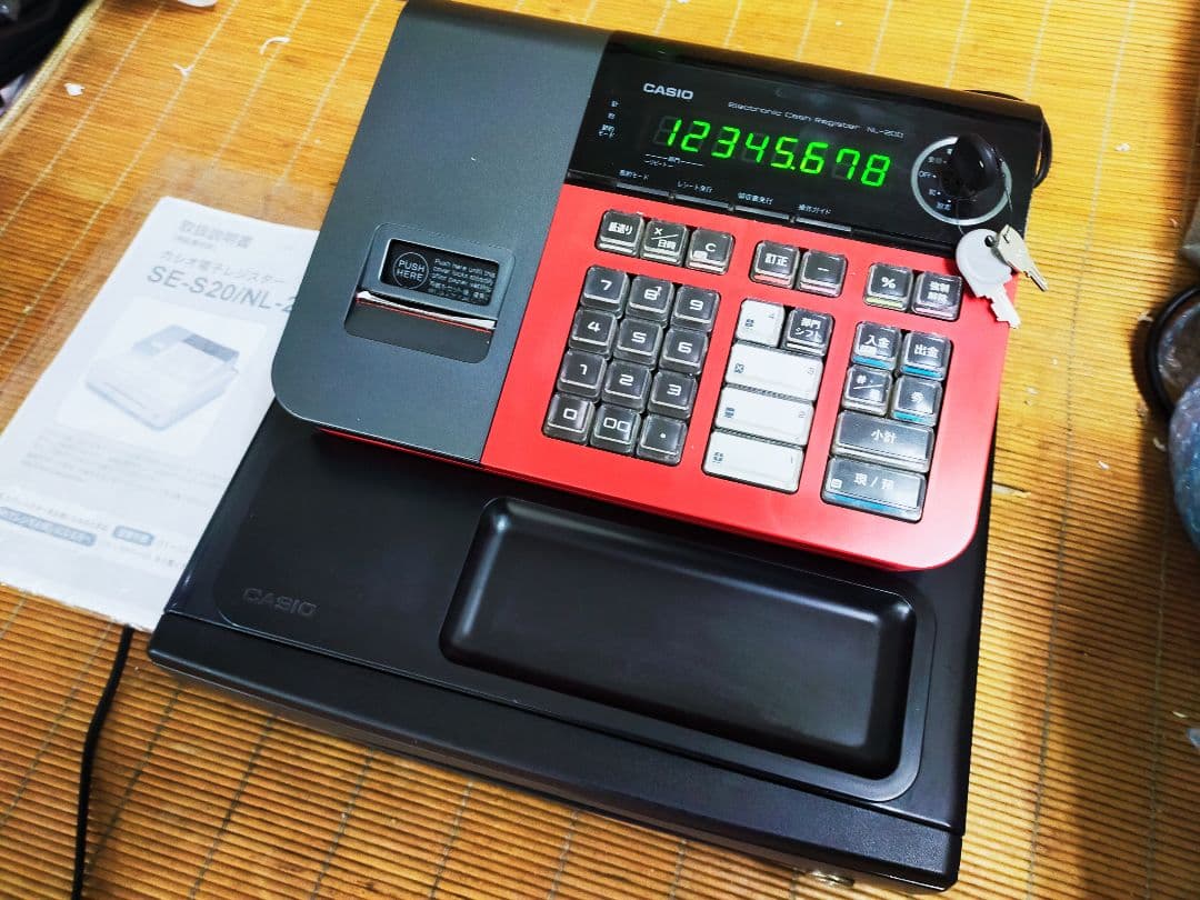 カシオレジスター　NL-200　人気機種　送料無料　603111