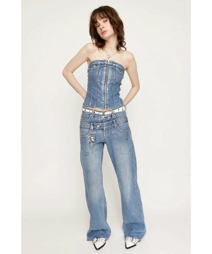 mama SLY LIC FRONT ZIP コルセット