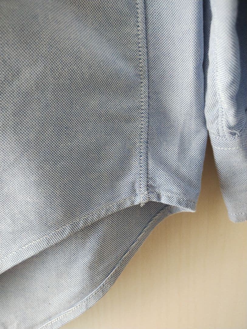 希少　アメリカ製　brooks brothers ボタンダウンシャツ　14ハーフ