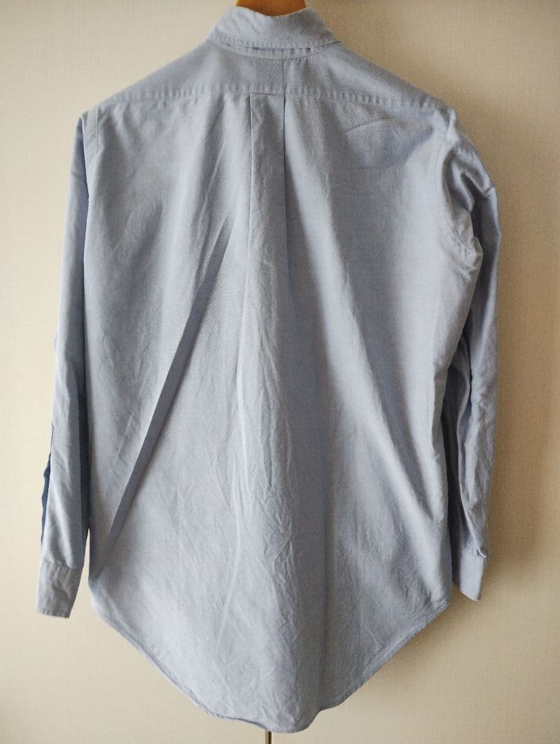 希少　アメリカ製　brooks brothers ボタンダウンシャツ　14ハーフ